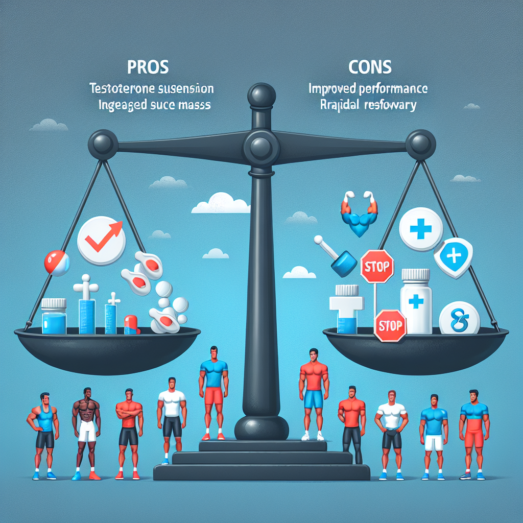 La sospensione acquosa di testosterone: pro e contro per gli sportivi