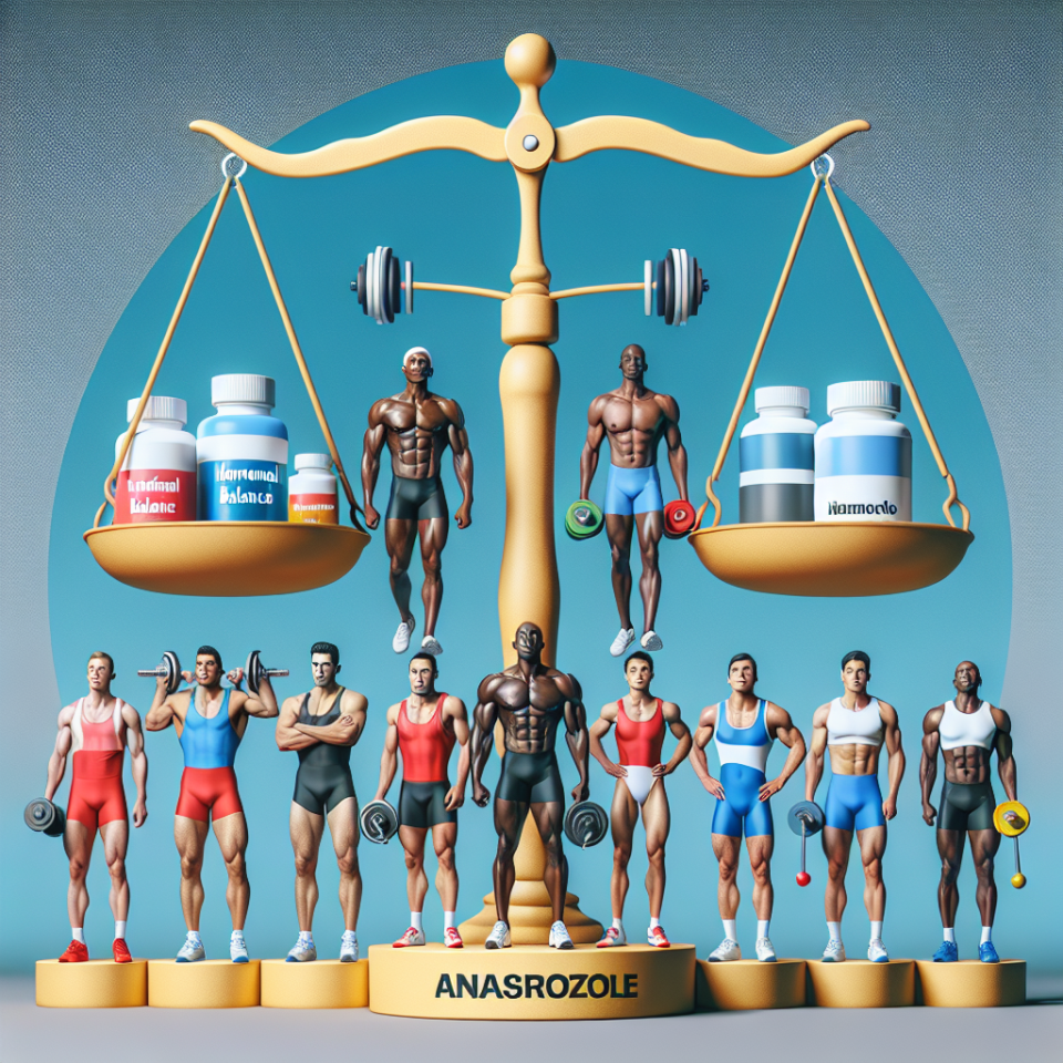 Impatto dell'Anastrozolo sull'equilibrio ormonale degli atleti di élite