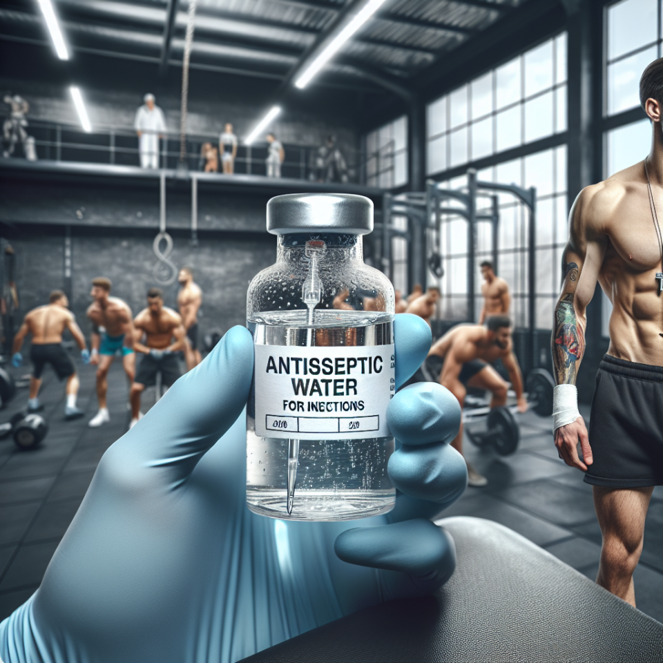 L'acqua battericida per iniezioni: un alleato indispensabile per gli sportivi di alto livello